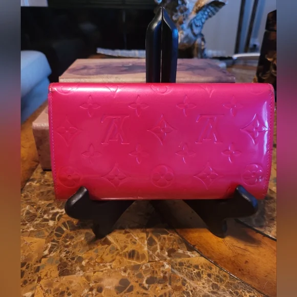 LOUIS VUITTON VERNIS Long continental wallet - Picture 2 of 9